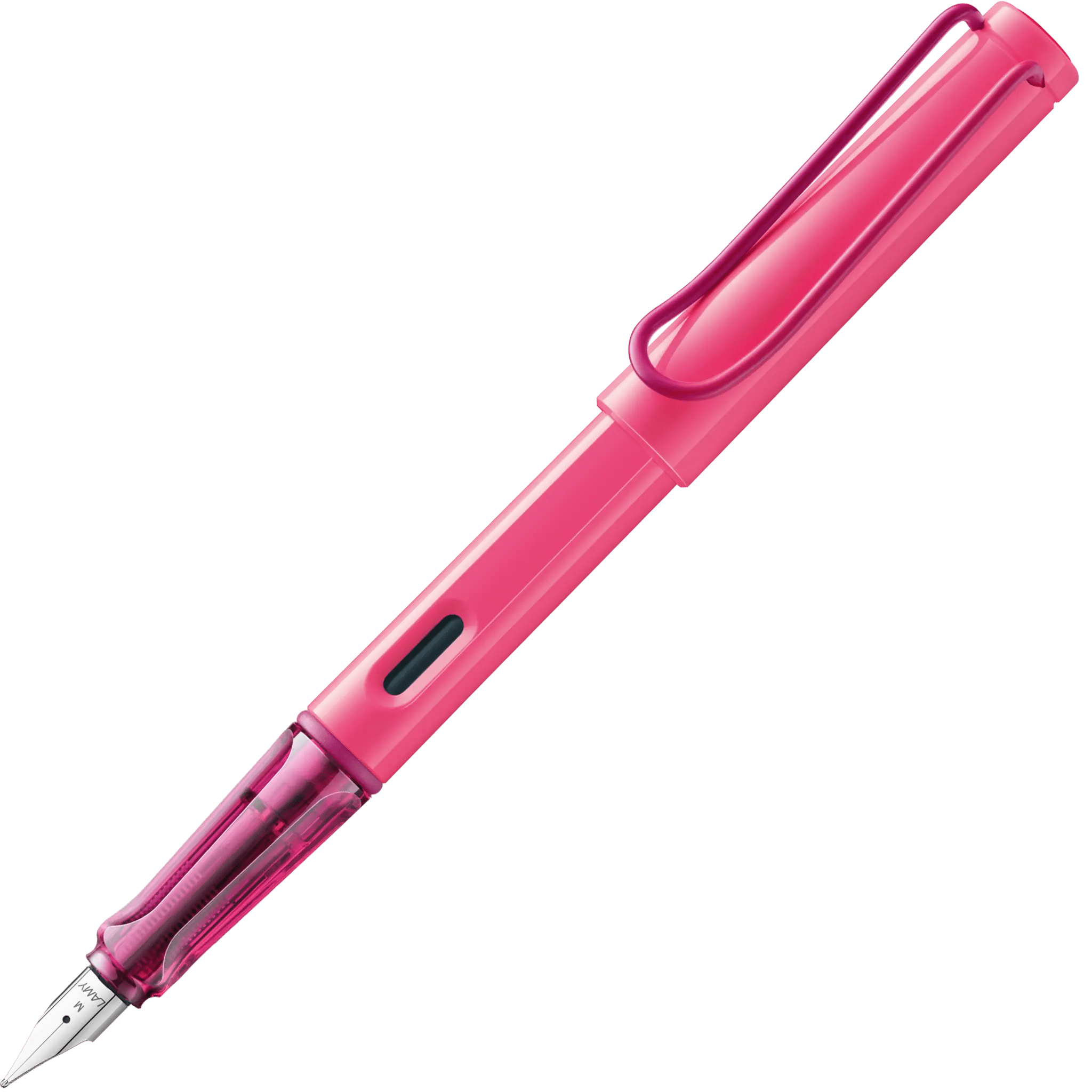 LAMY safari neonpink fountain pen - Fontoplumo