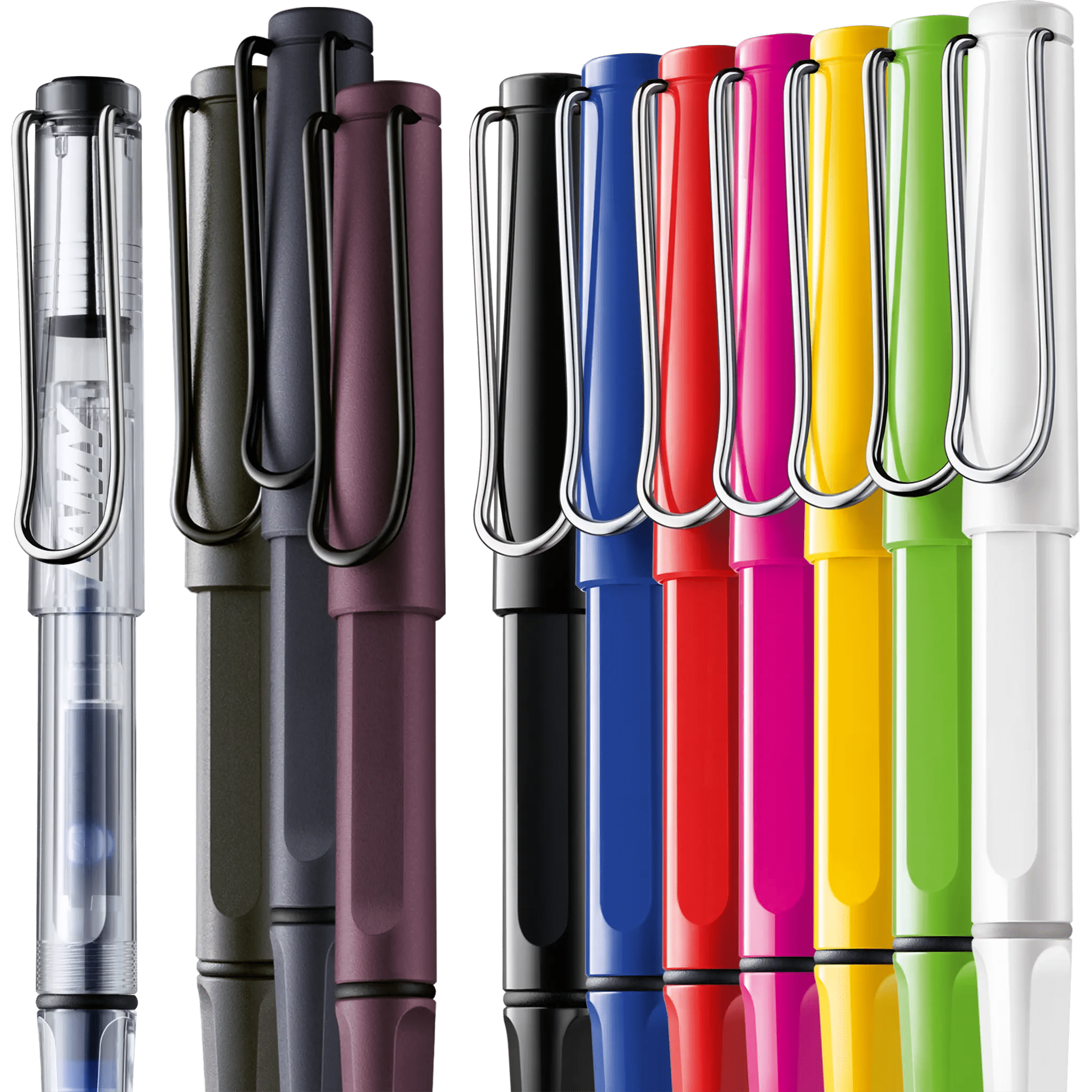 LAMY safari roll ink pen in various colors - Fontoplumo