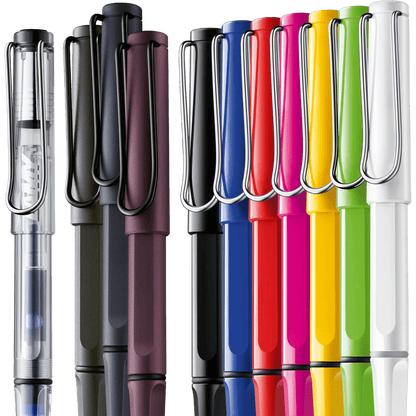 LAMY safari roll ink pen in various colors - Fontoplumo