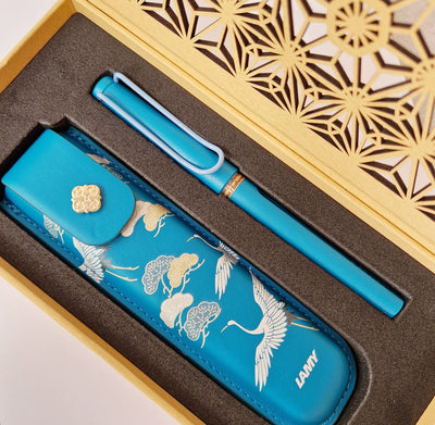 LAMY safari Song Dynasty Azure Sky fountain pen - Fontoplumo