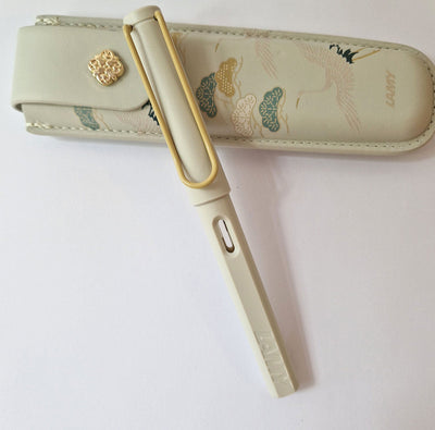 LAMY safari Song Dynasty White Jade fountain pen - Fontoplumo