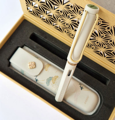 LAMY safari Song Dynasty White Jade fountain pen - Fontoplumo