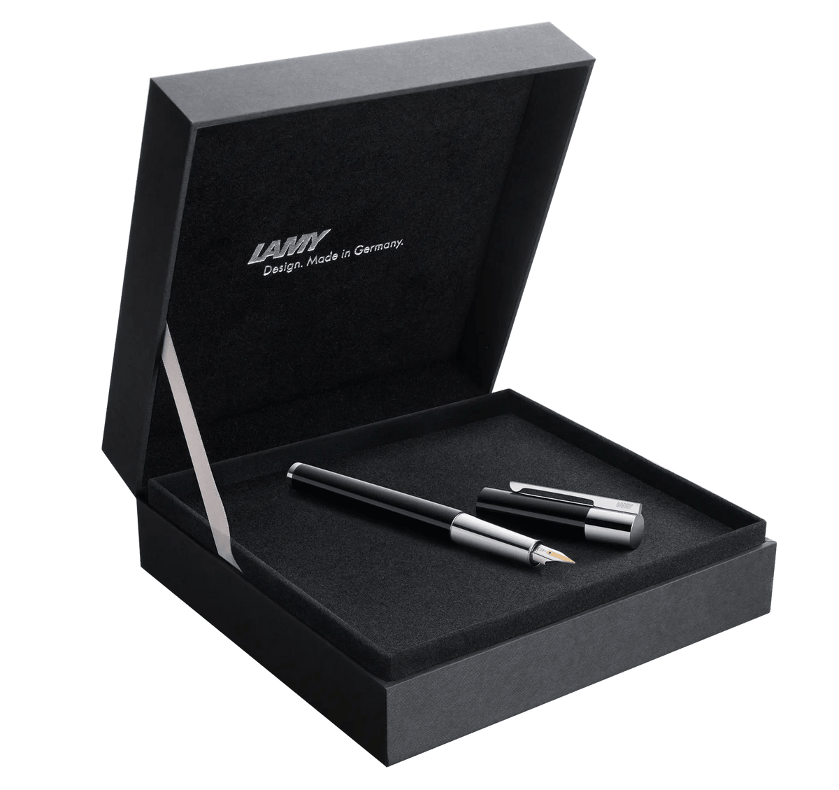 LAMY scala pianoblack fountain pen - Fontoplumo