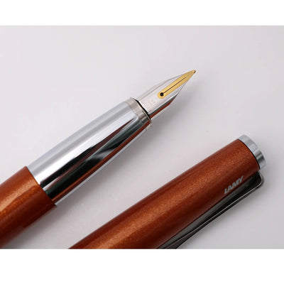 LAMY studio terracotta gloss fountain pen - Fontoplumo