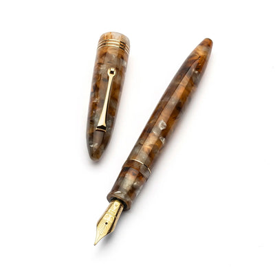 Leonardo Furore Acqua Ambrata fountain pen - Fontoplumo