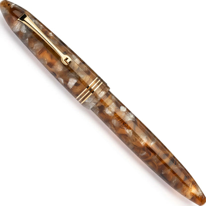 Leonardo Furore Acqua Ambrata fountain pen - Fontoplumo