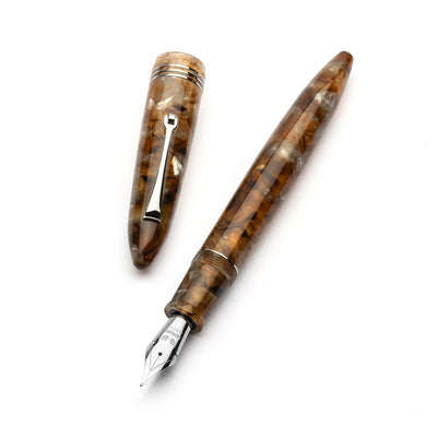 Leonardo Furore Acqua Ambrata fountain pen - Fontoplumo