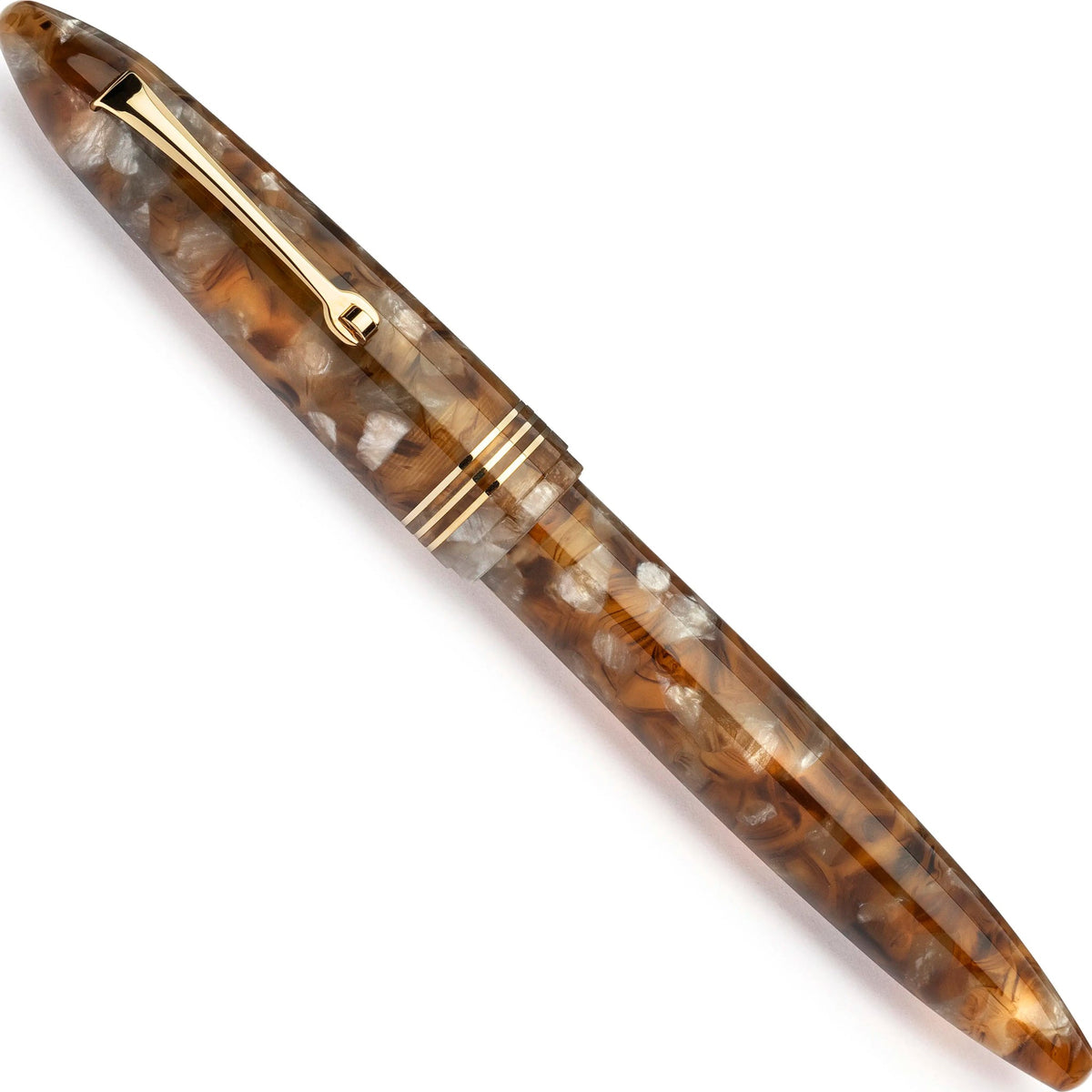 Leonardo Furore Acqua Ambrata fountain pen - Fontoplumo