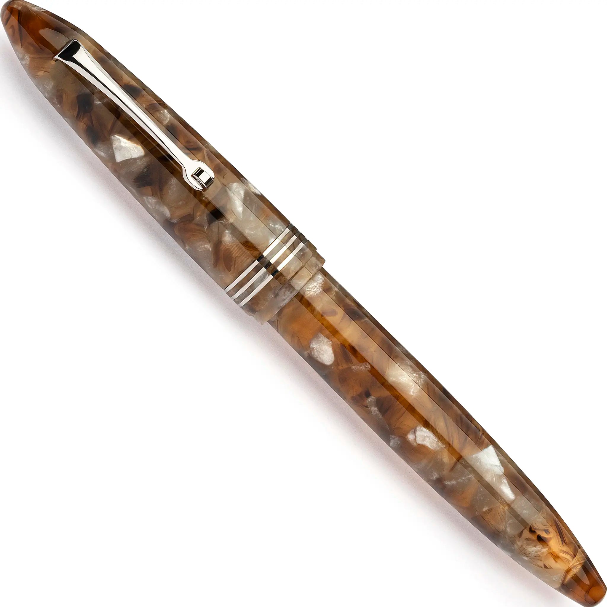 Leonardo Furore Acqua Ambrata fountain pen - Fontoplumo