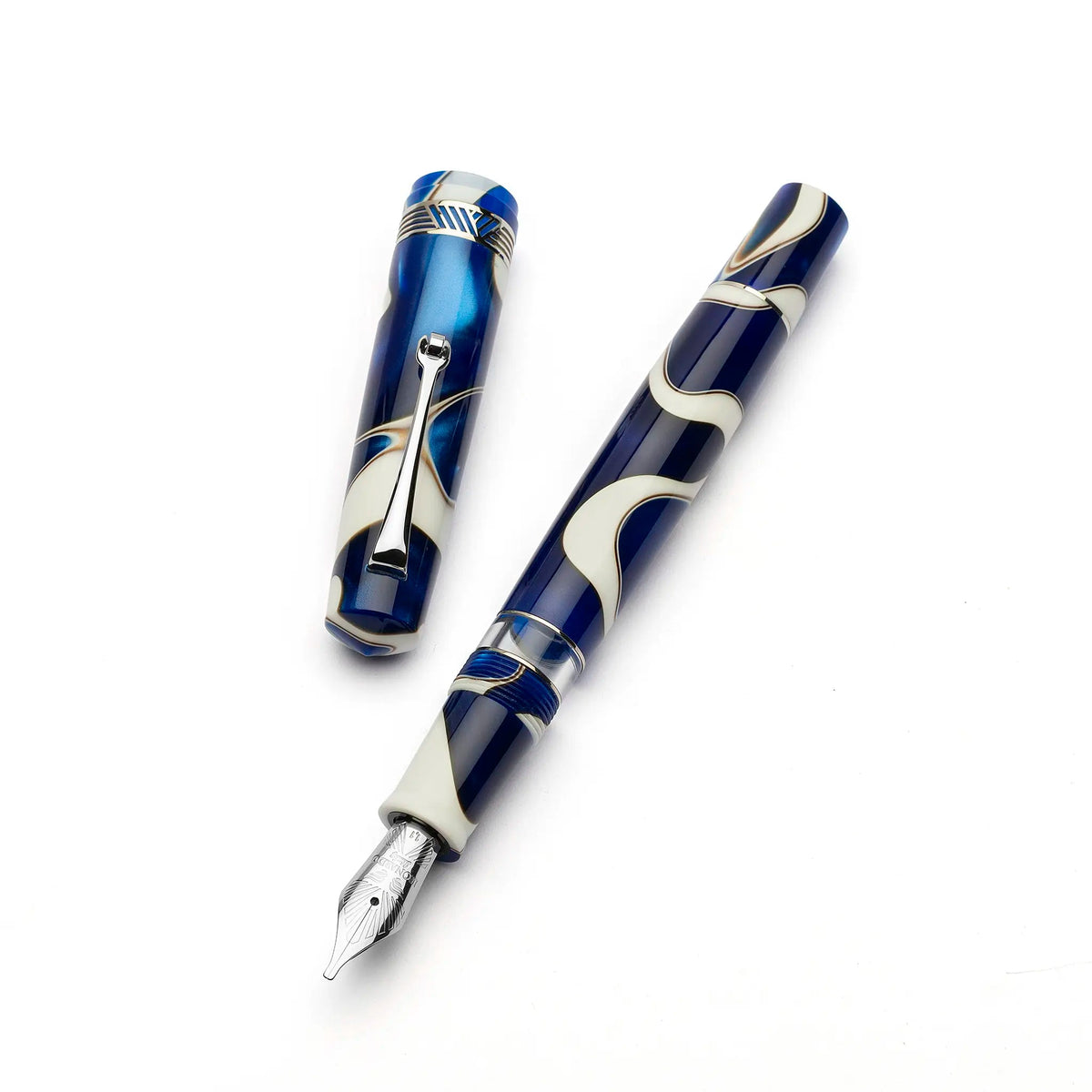 Leonardo Momento Magico Blue Wave fountain pen - Fontoplumo
