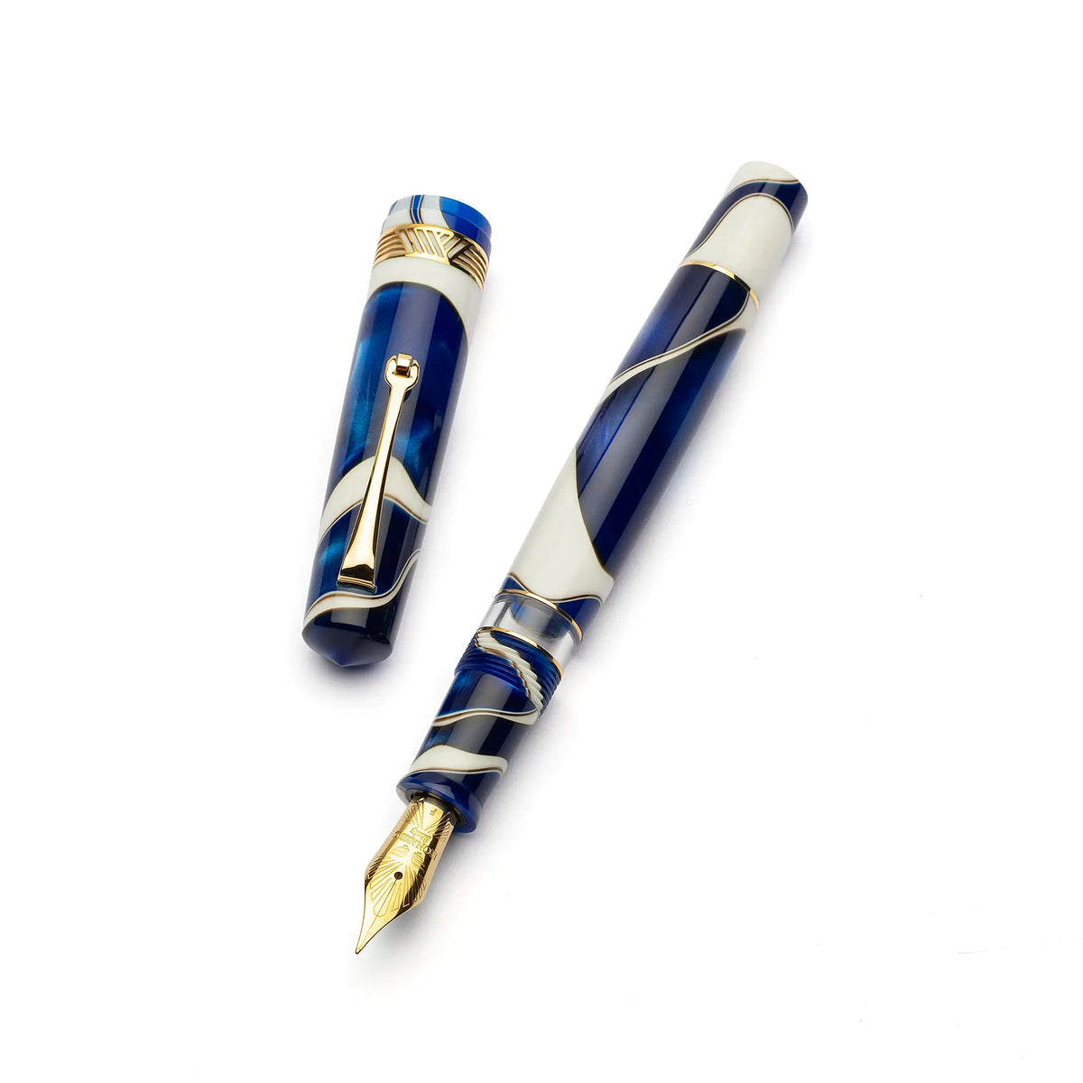 Leonardo Momento Magico Blue Wave fountain pen - Fontoplumo