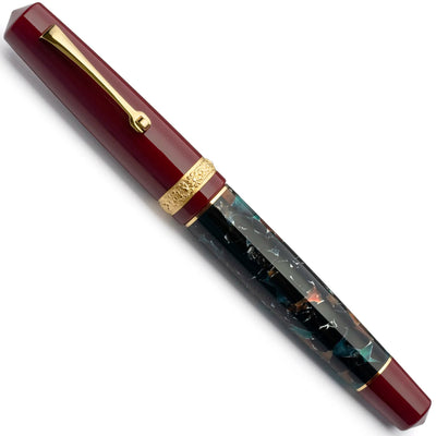Leonardo Momento Zero DolceVita Marmo Pompei fountain pen - Fontoplumo
