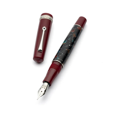 Leonardo Momento Zero DolceVita Marmo Pompei fountain pen - Fontoplumo