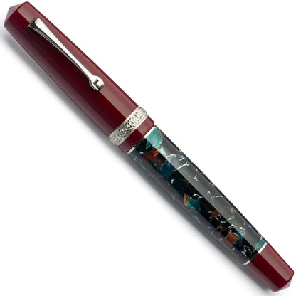 Leonardo Momento Zero DolceVita Marmo Pompei fountain pen - Fontoplumo