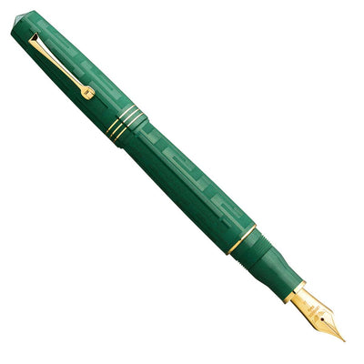 Leonardo Momento Zero Grande Art Deco Green fountain pen limited edition - Fontoplumo