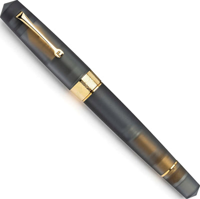 Leonardo Momento Zero Grande Pura Frosted Grey fountain pen - Fontoplumo
