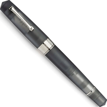Leonardo Momento Zero Grande Pura Frosted Grey fountain pen - Fontoplumo