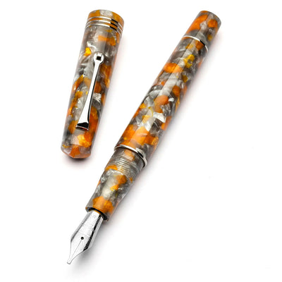 Leonardo Momento Zero Lava e Cenere fountain pen - Fontoplumo