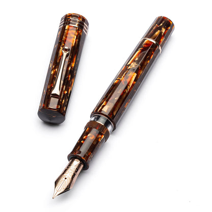 Leonardo Gran Maestro Bronze celluloid faceted
