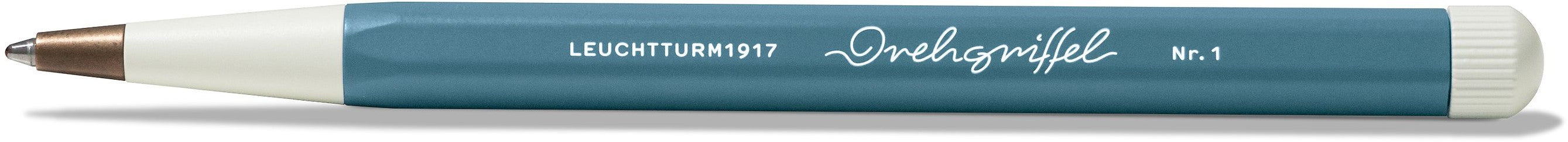 Leuchtturm Drehgriffel Stone Blue ballpoint pen