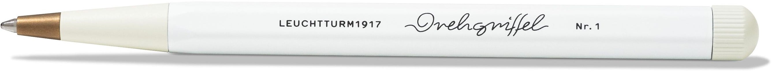 Leuchtturm Drehgriffel White ballpoint pen