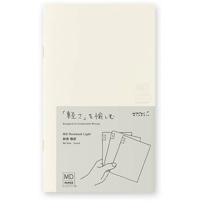 Midori B6 Light Notebook Slim 3 pack - Fontoplumo
