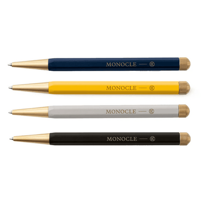 Monocle Drehgriffel ballpoint pen by Leuchtturm - Fontoplumo