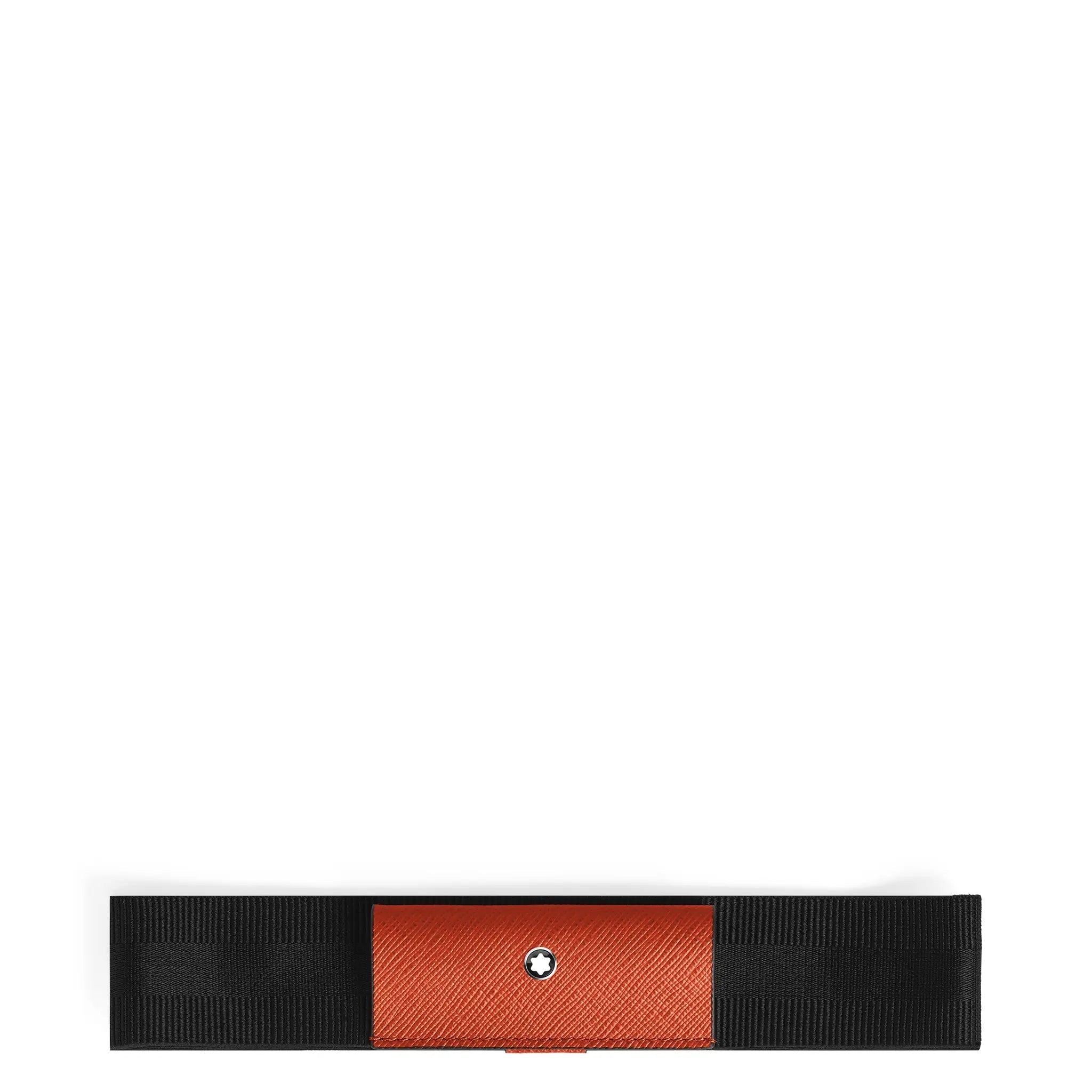 Montblanc 1 - Pen Loop with Elastic Band in Sartorial Leather - Fontoplumo