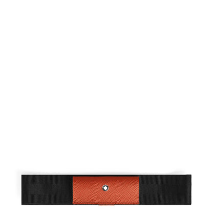 Montblanc 1 - Pen Loop with Elastic Band in Sartorial Leather - Fontoplumo