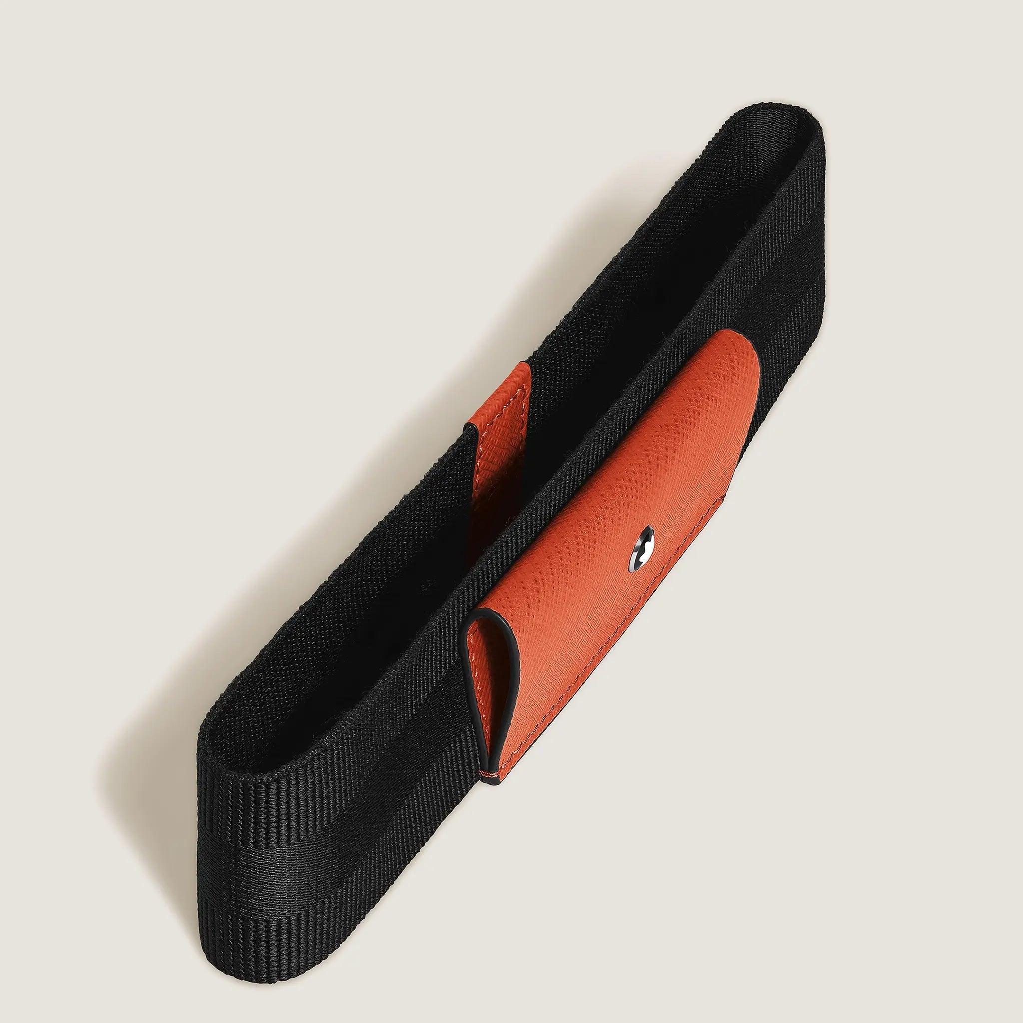 Montblanc 1 - Pen Loop with Elastic Band in Sartorial Leather - Fontoplumo