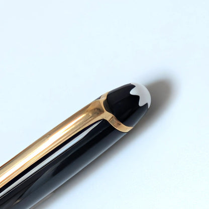 Montblanc 144 fineliner / roller black with gold trim - PL - Fontoplumo