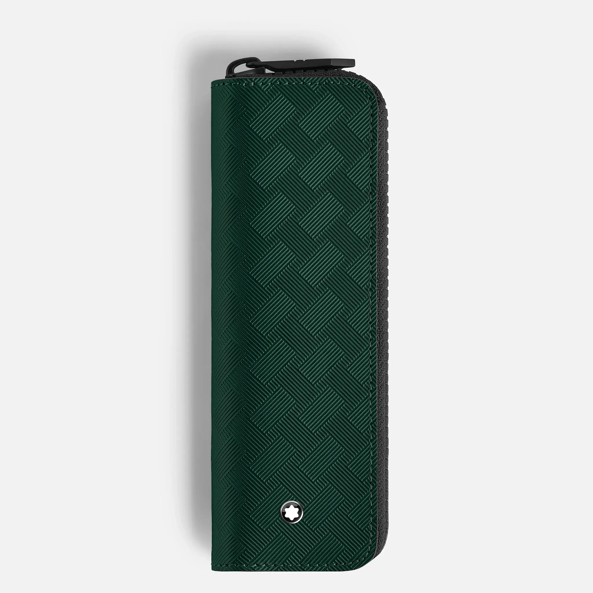 Montblanc Extreme 3.0 pen pouch for 1 pen with zipper British Green - Fontoplumo