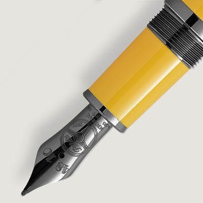 Montblanc Great Characters Enzo Ferrari Giallo Modena fountain pen - Fontoplumo