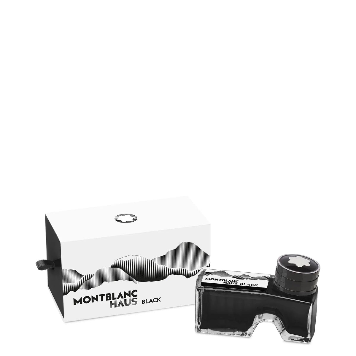 Montblanc Ink bottle Meisterstück MONTBLANC HAUS black 60ml - Fontoplumo