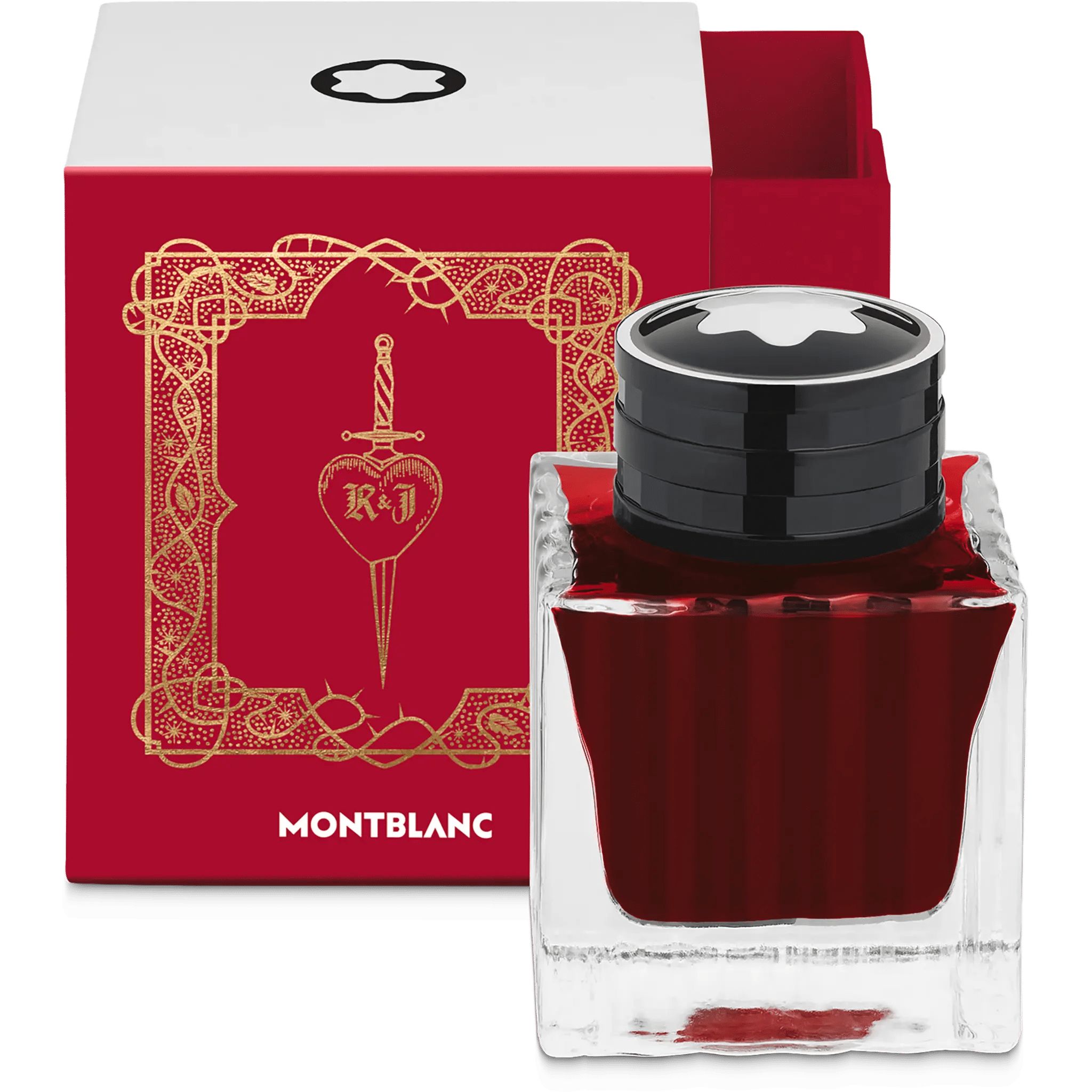 Montblanc Ink bottle Romeo & Juliet, Verona Red 50ml - Fontoplumo