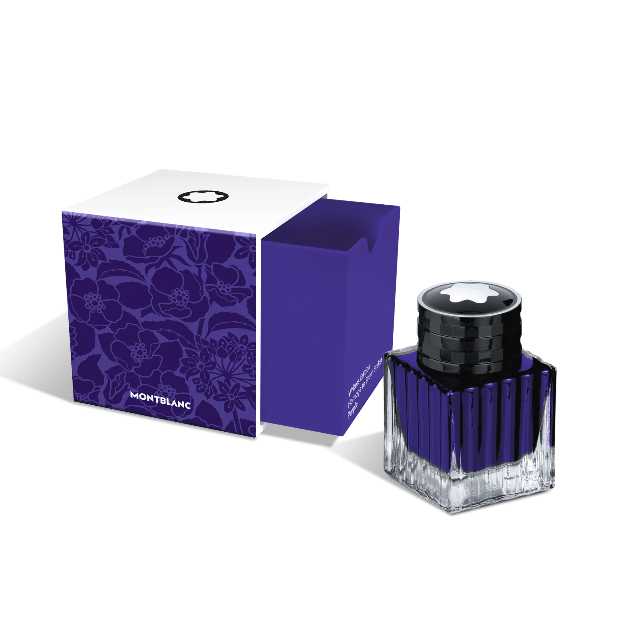 Montblanc Ink bottle Writers Edition Hommage to Bram Stoker, purple, 50ml - Fontoplumo