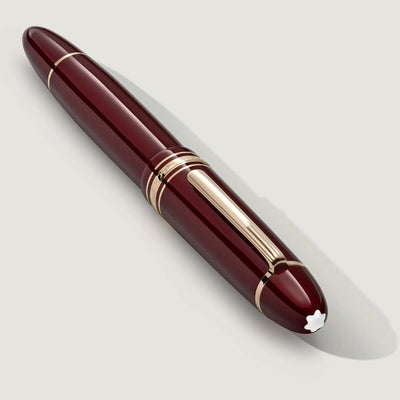 Montblanc Meisterstück 149 burgundy red fountain pen - Fontoplumo