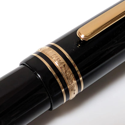 Montblanc Meisterstück 149 gold trim - Fontoplumo