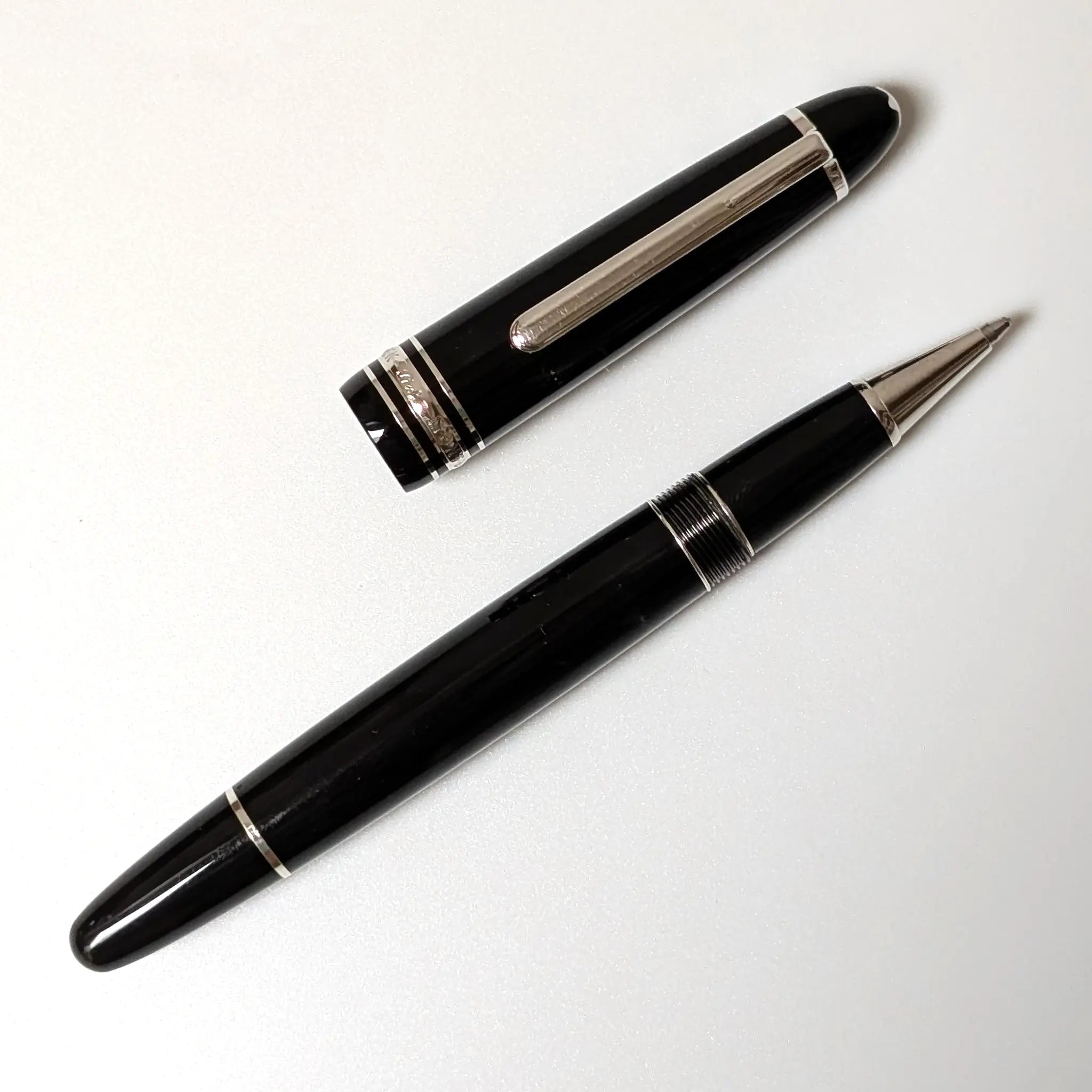 Montblanc Meisterstück 162 LeGrand platinum rollerball pen - Fontoplumo