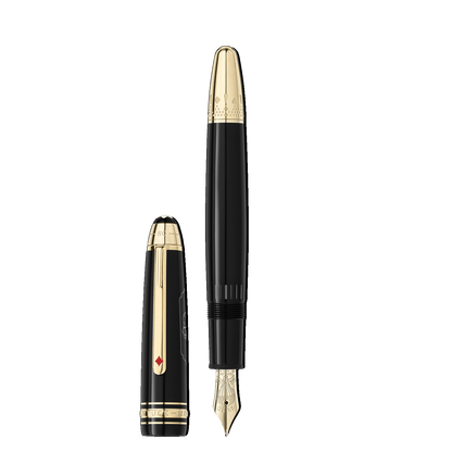 MONTBLANC2本セッと(monblanc14k/ct&MONTBLANC) Montblanc Meisterstück Around the World in 80 Days Year 2