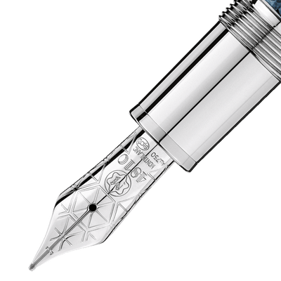 Montblanc Meisterstück Blue Hour Solitaire 146 LeGrand fountain pen - Fontoplumo