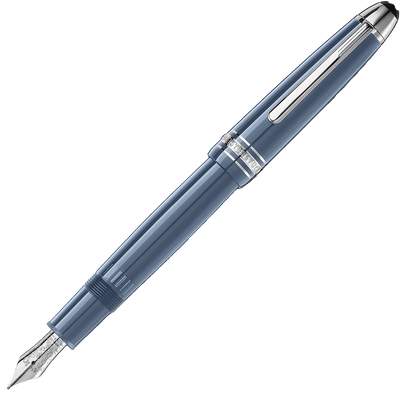 Montblanc Meisterstück Glacier LeGrand 146 fountain pen blue - Fontoplumo