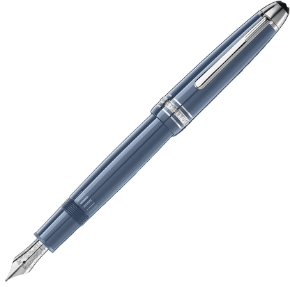 Montblanc Meisterstück Glacier LeGrand 146 fountain pen blue - Fontoplumo