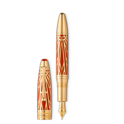 Montblanc Meisterstück The Origin Solitaire LeGrand 146 Coral vulpen