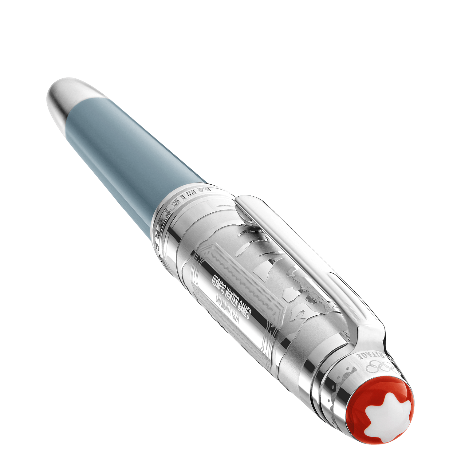 Montblanc Meisterstück Olympic Heritage Chamonix Doue Classique 145 fountain pen - Fontoplumo
