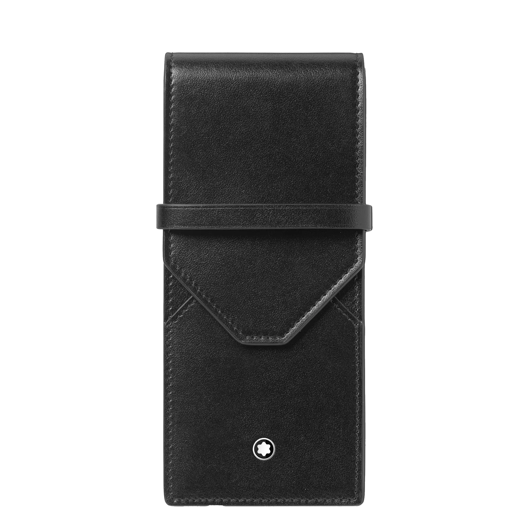 Montblanc Meisterstück pen case for 3 pens black leather - Fontoplumo