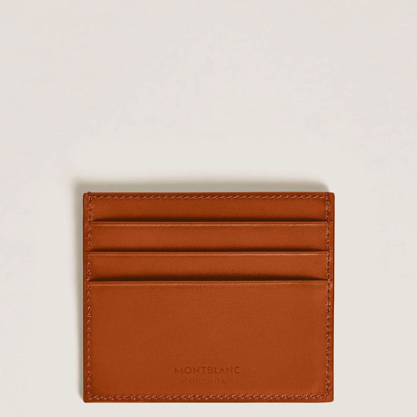 Montblanc Meisterstück pocket card holder 6cc rust - Fontoplumo