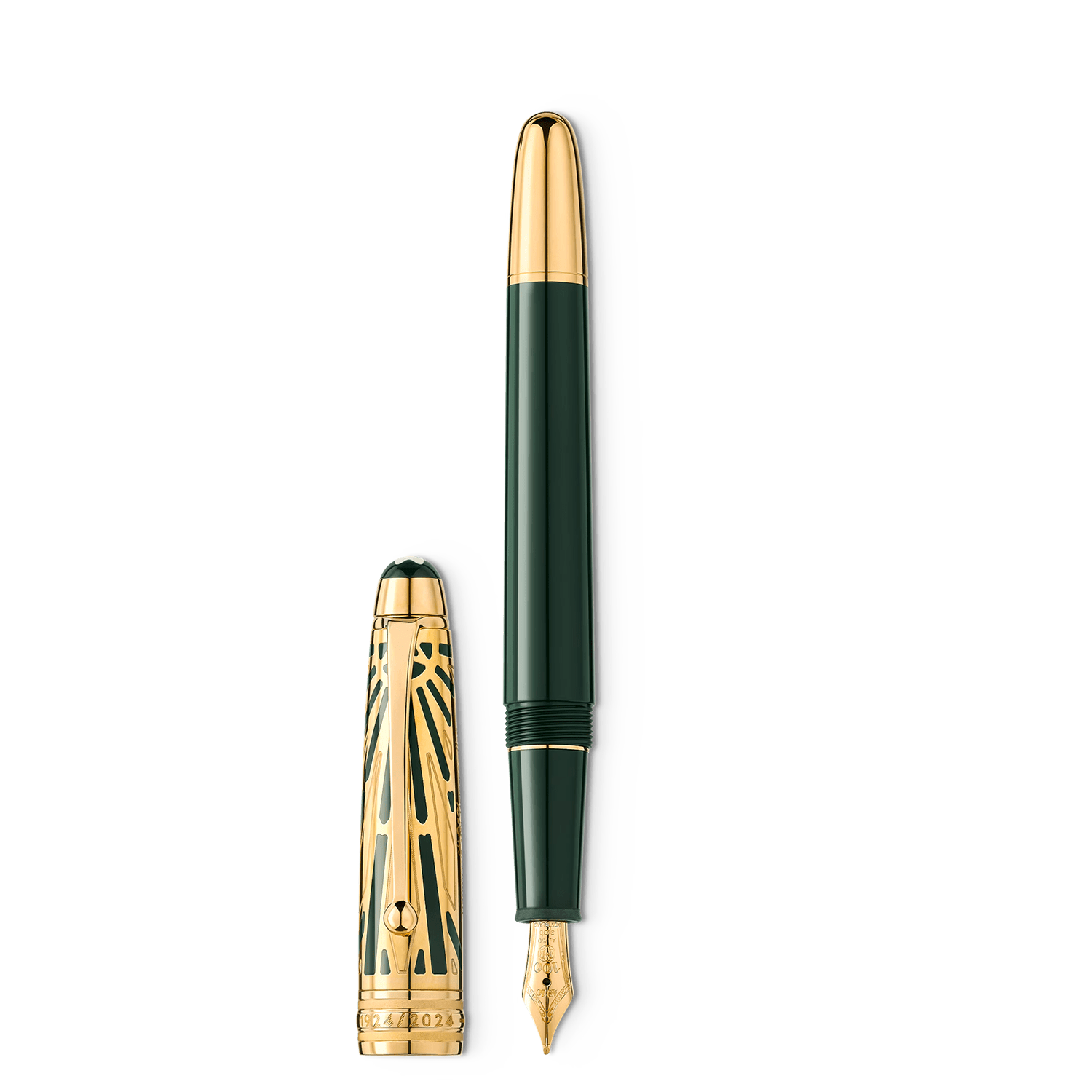 Montblanc Meisterstück The Origin Doue Green Classique 145 fountain pen - Fontoplumo