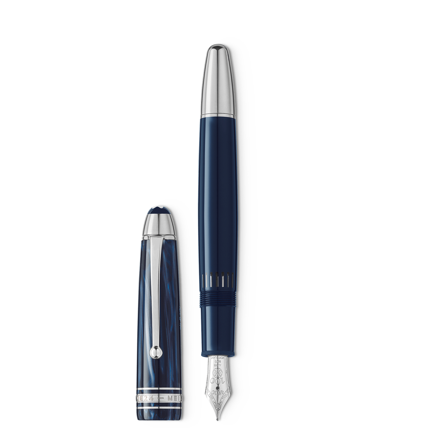 Montblanc Meisterstück The Origin LeGrand 146 Fountain Pen Blue - Fontoplumo