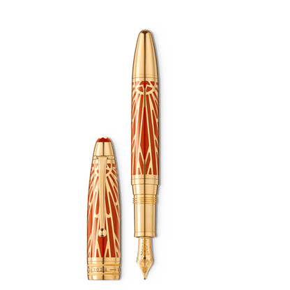 Montblanc Meisterstück The Origin Solitaire LeGrand 146 Coral fountain pen - Fontoplumo